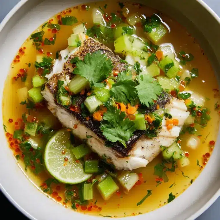 Coconut Lime Fish Soup Recipe