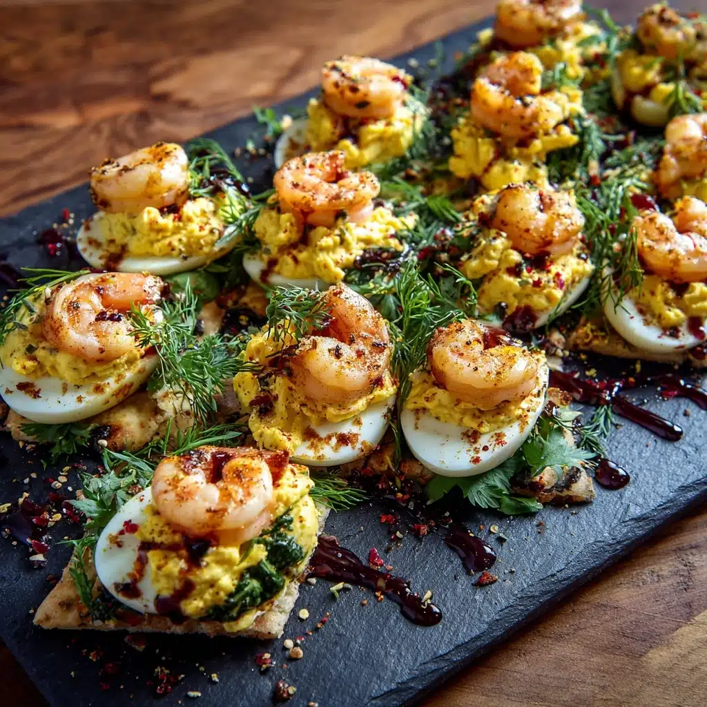 Cajun Shrimp Deviled Eggs Recipe - Recipe Image