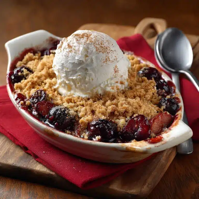 Apple Cranberry Crisp Recipe
