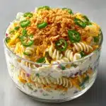 Cheesy Jalapeño Popper Pasta Salad Recipe