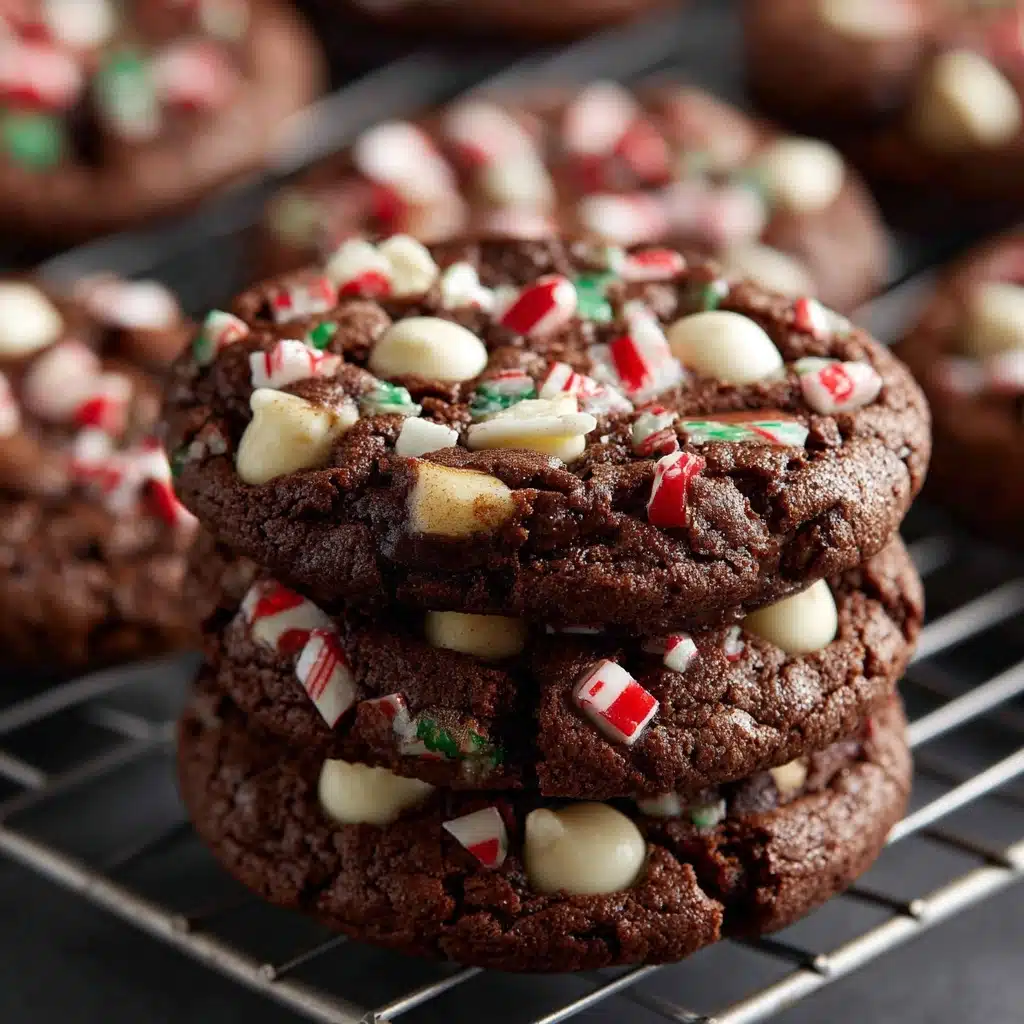 Peppermint Hot Chocolate Cookies Recipe - Recipe Image