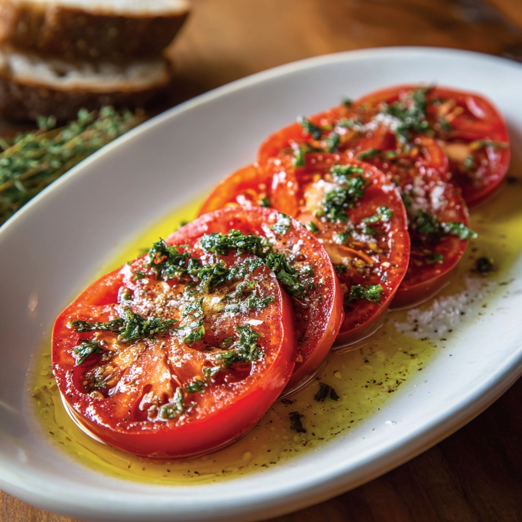 Refreshing Spanish Tomato Salad Recipe - Recipe Image