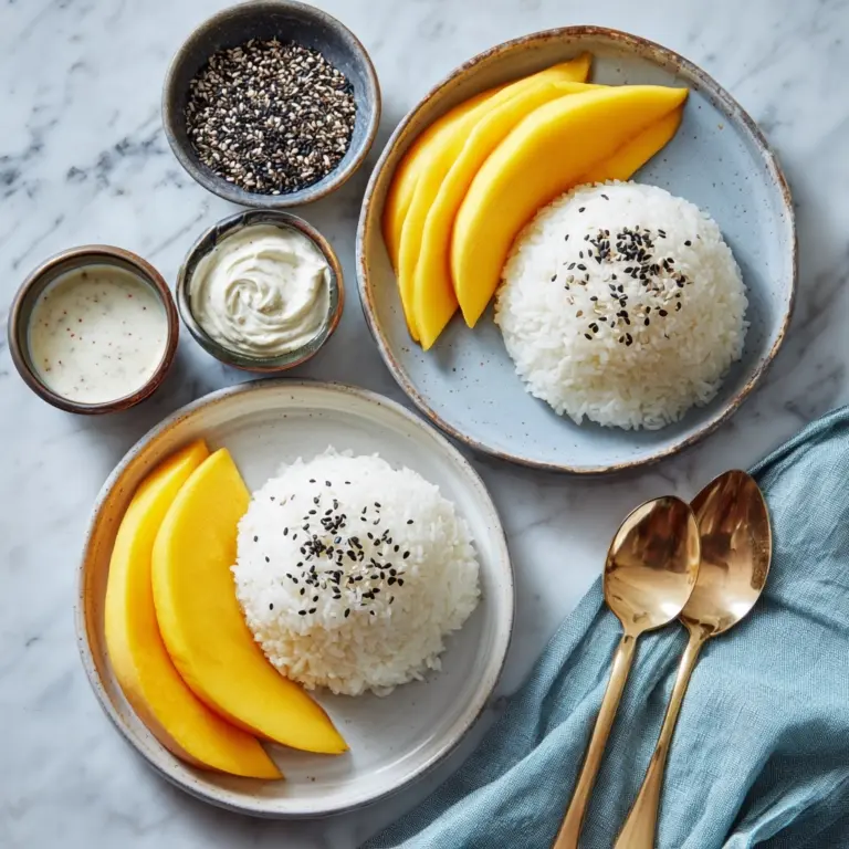 Mango Sticky Rice Recipe