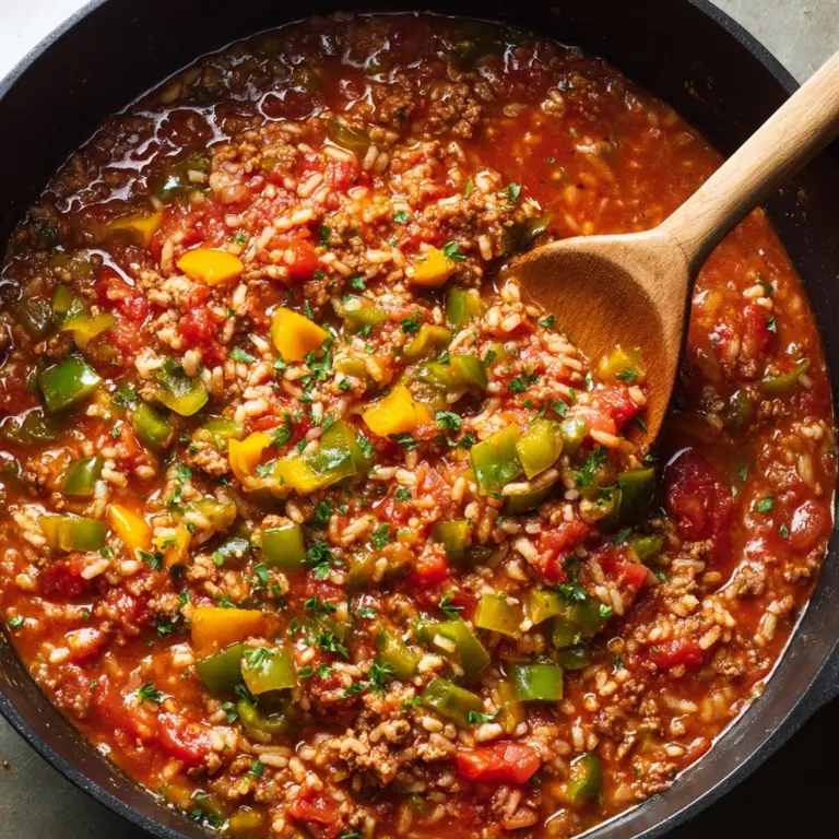 Simple Ground Turkey Pepper Skillet Recipe