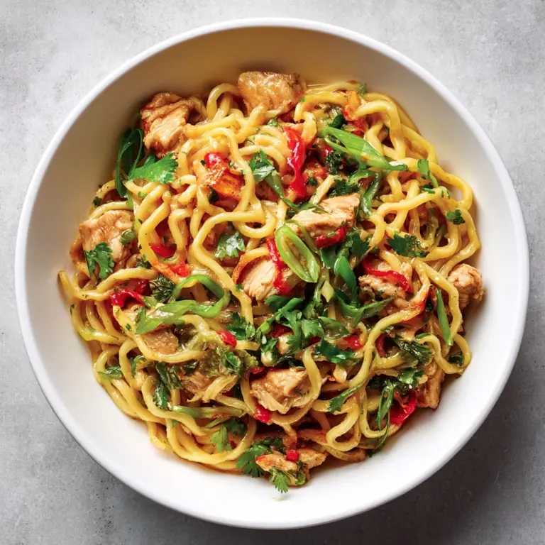 Chicken Ramen Stir Fry Recipe