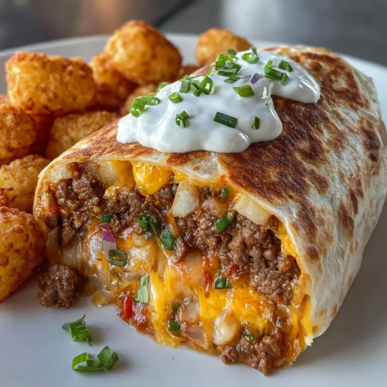 Cheesy Potato Burritos Delight Recipe