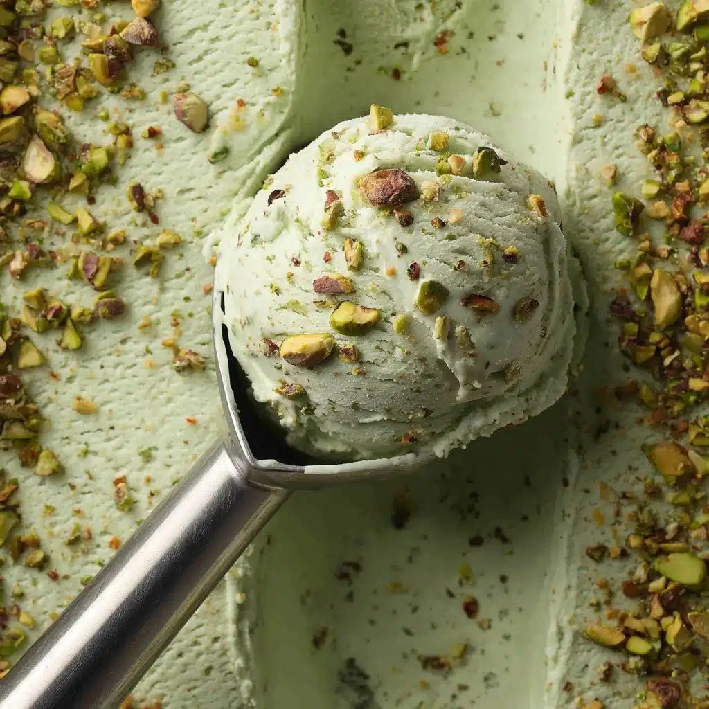 The Best Vegan Pistachio Ice Cream Recipe - Recipe Image