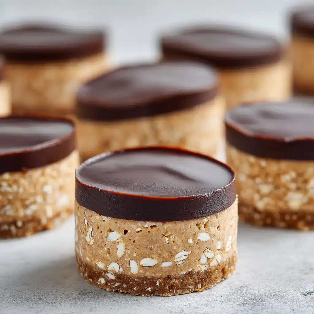 No Bake Peanut Butter Oat Cups Recipe - Recipe Image