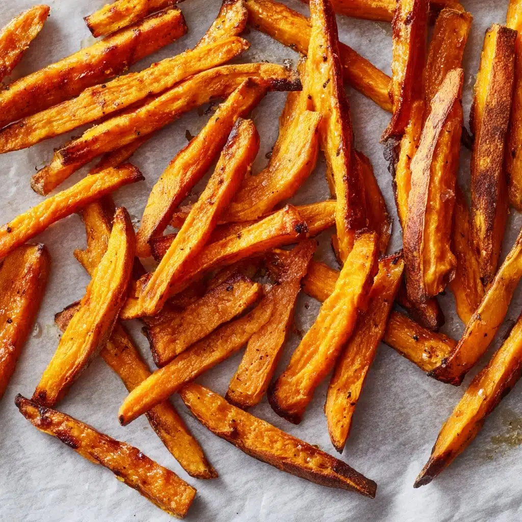 Oven Baked Sweet Potato Fries Recipe - Recipe Image