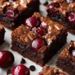 Cherry Chocolate Chip Brownies Recipe