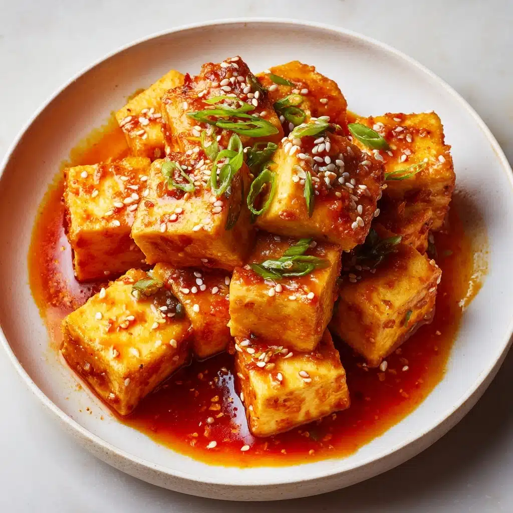 Spicy Tofu with Creamy Coconut Sauce Recipe - Recipe Image
