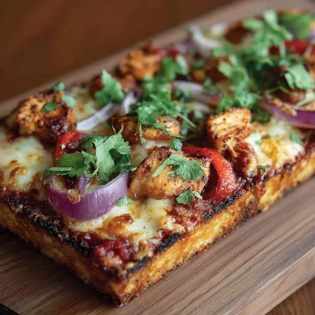 BBQ Chicken Flatbreads Recipe - Recipe Image