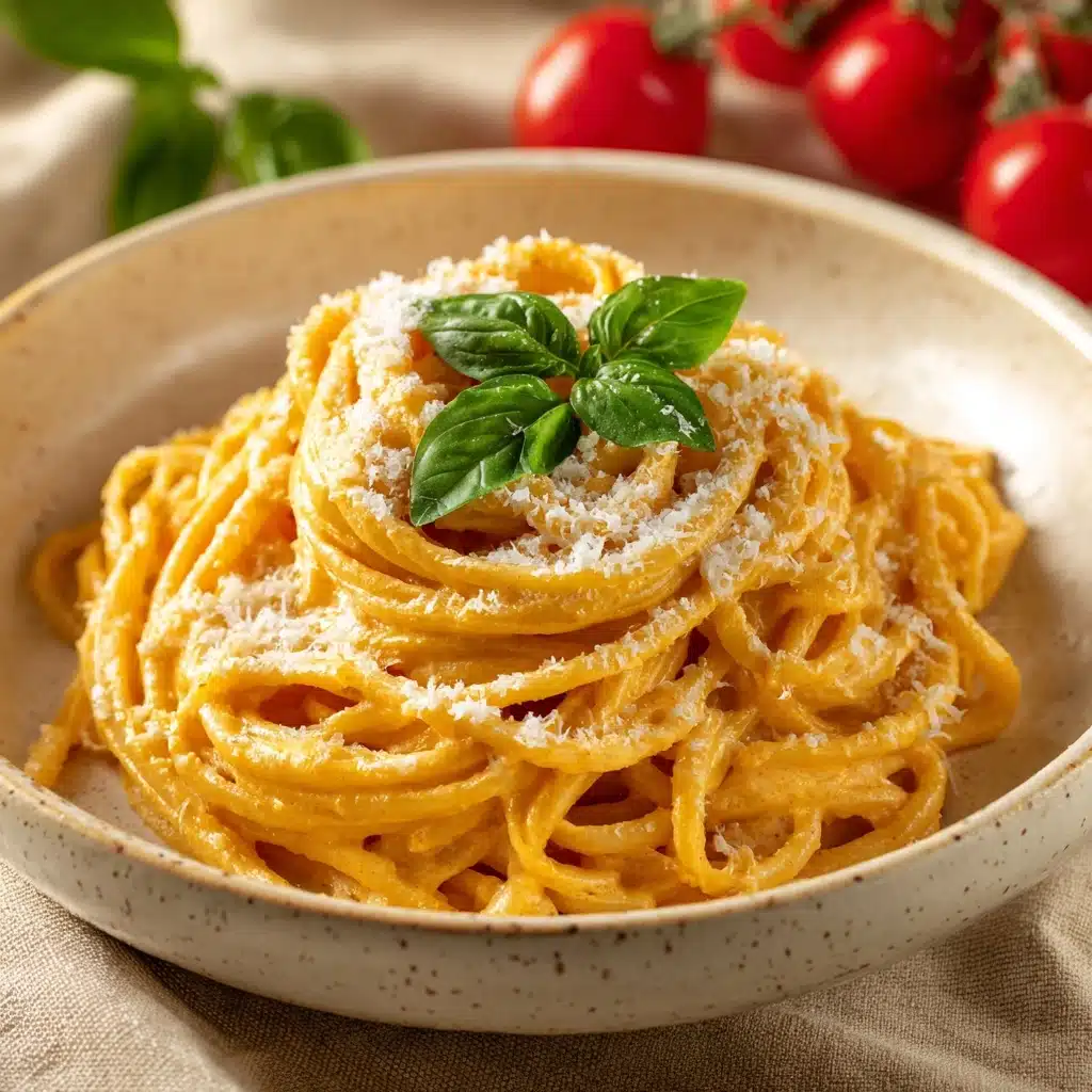 Roasted Tomato and Garlic Ricotta Pasta Recipe - Recipe Image