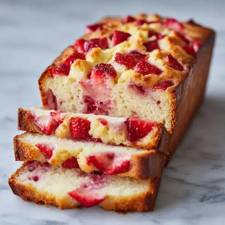 Strawberry Lemonade Sourdough Focaccia Recipe