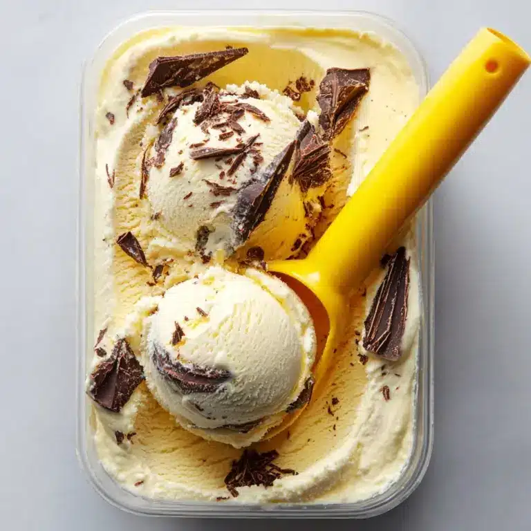 Chocolate Chip Cookie Dough Ice Cream Recipe