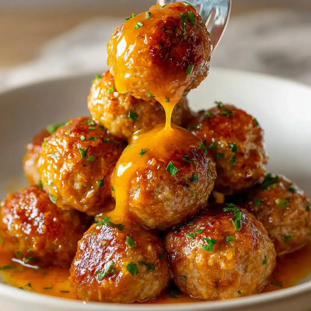 Light Crock Pot Buffalo Turkey Meatballs Recipe - Recipe Image