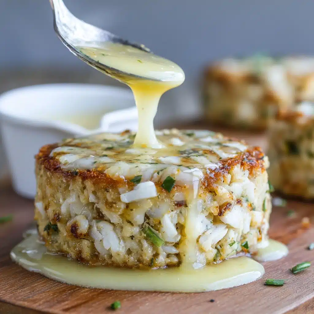 Lemon Butter Salmon Rice Muffins Recipe - Recipe Image