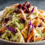 Apple Cranberry Poppy Seed Slaw Recipe
