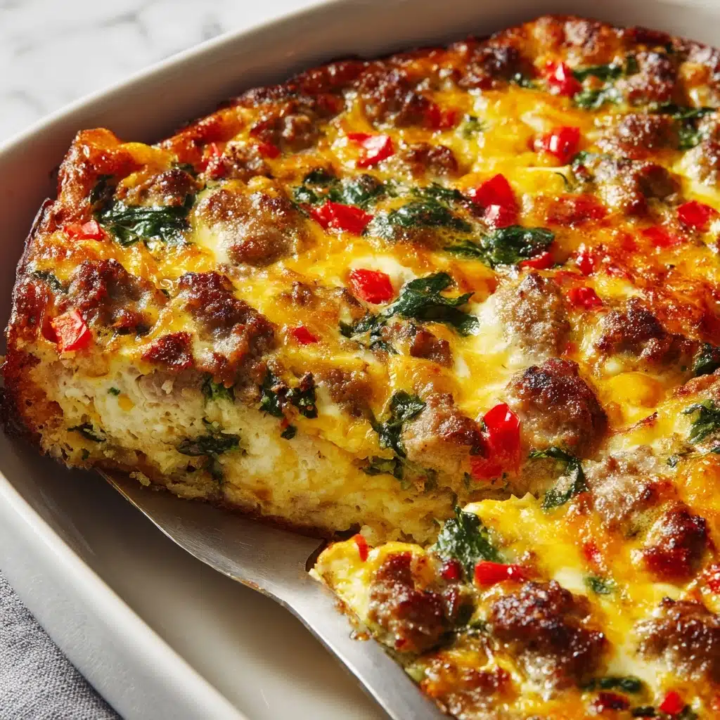 Easy Make-Ahead Breakfast Casserole Recipe - Recipe Image