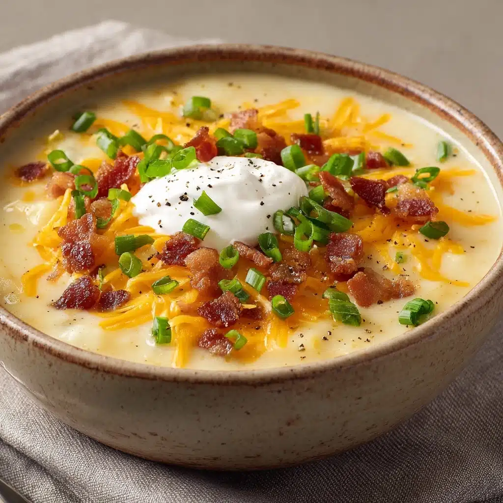 Loaded Baked Potato Soup Recipe - Recipe Image