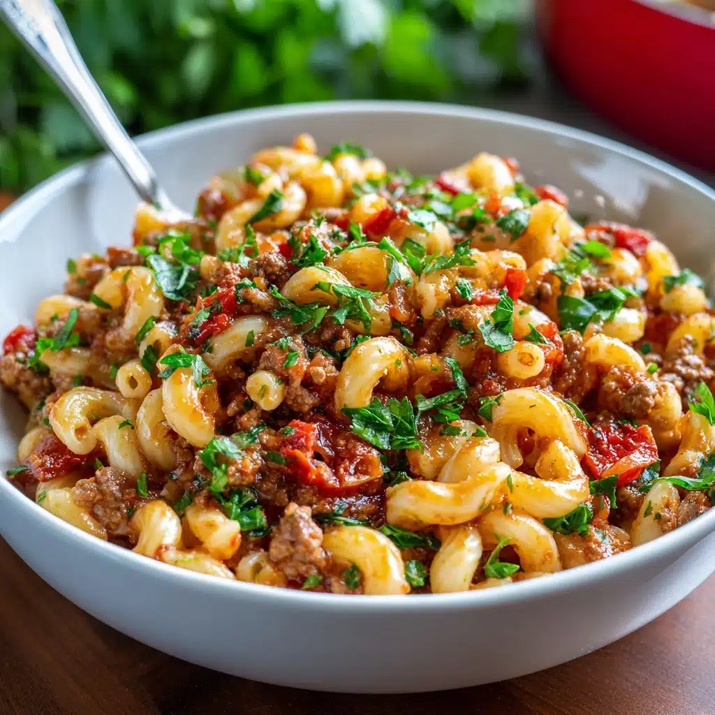 One Pot Goulash Recipe