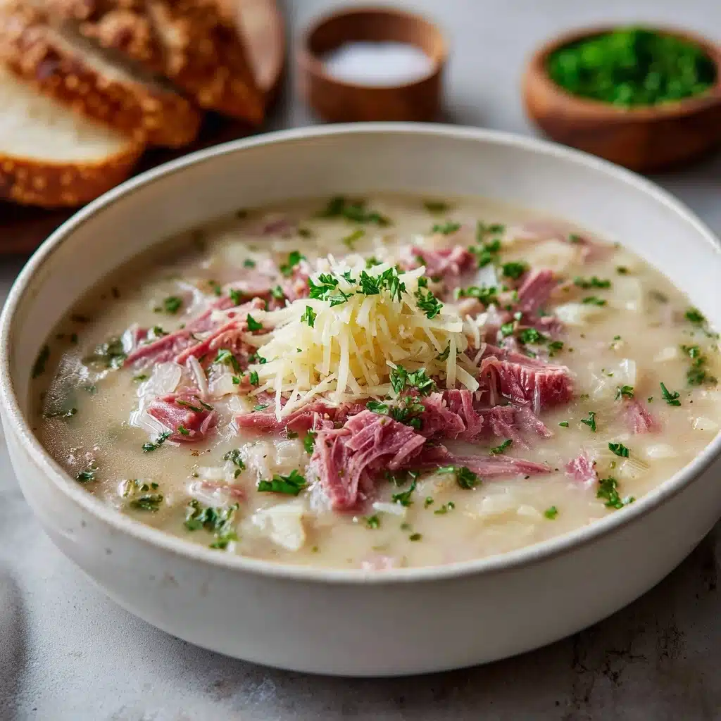Easy Creamy Reuben Soup Recipe - Recipe Image
