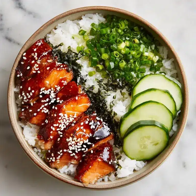 Teriyaki Salmon Bowl Recipe