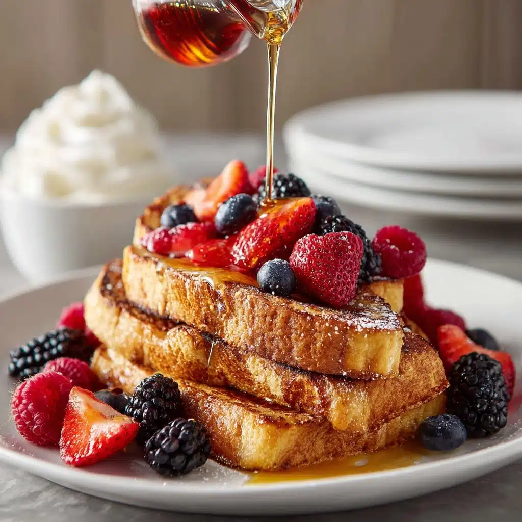 French Toast with Maple Syrup Recipe - Recipe Image