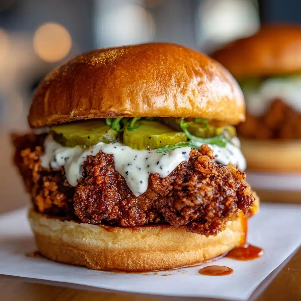 Hot Chicken Sandwich with Honey Recipe - Recipe Image