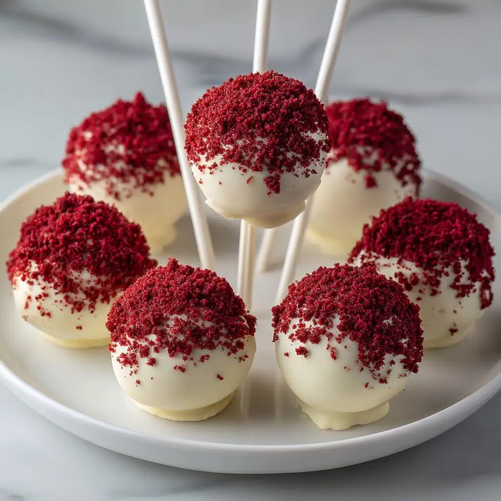 Red Velvet Cake Pops Recipe - Recipe Image