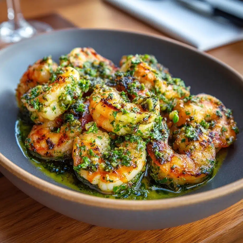 Pan-Seared Chimichurri Shrimp Recipe