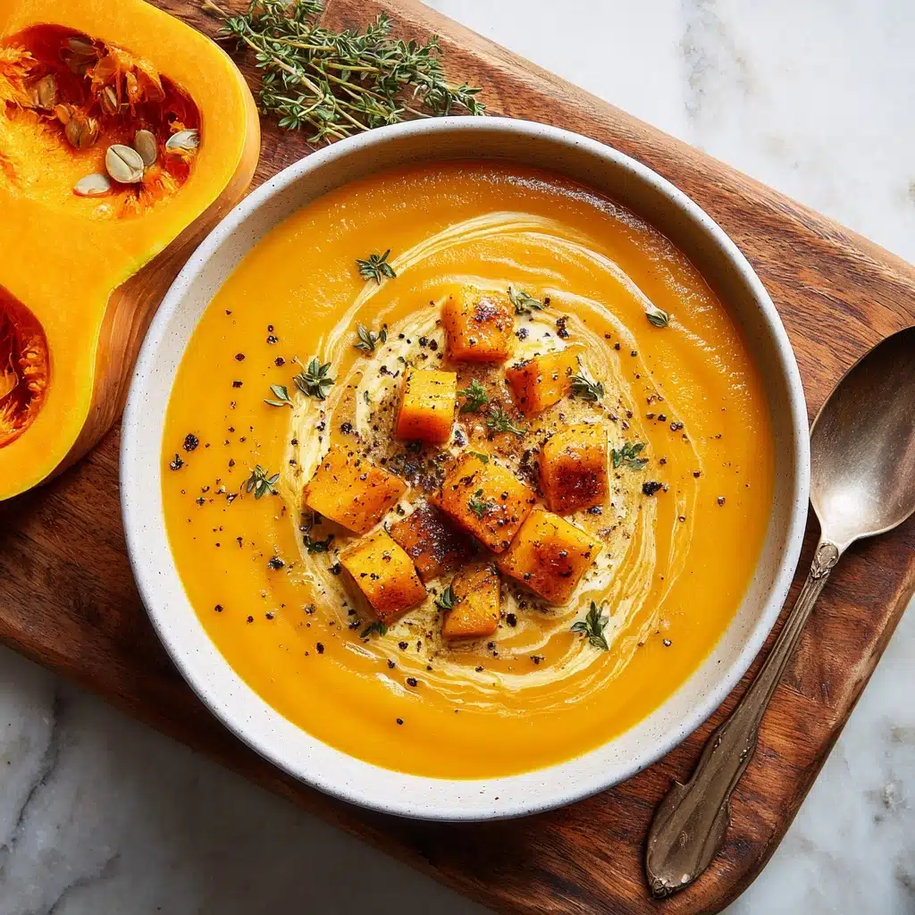 Roasted Butternut Squash Soup Recipe