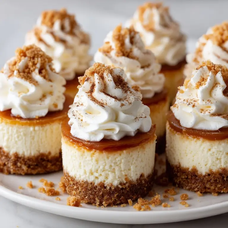 Mini Pumpkin Cheesecake Bites Recipe