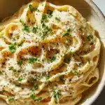Easy Creamy Pumpkin Alfredo Pasta Recipe