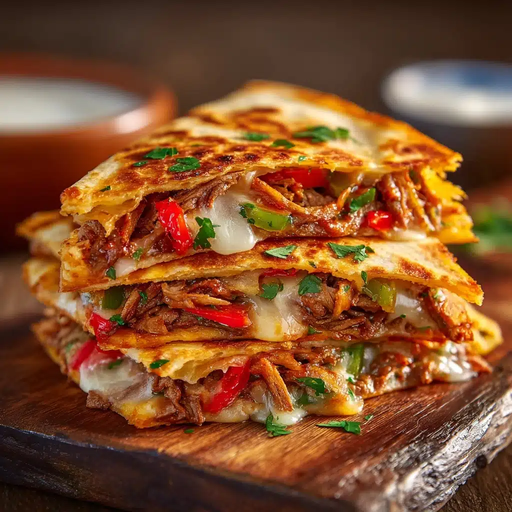 Philly Cheesesteak Quesadilla Recipe - Recipe Image