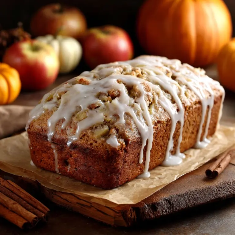 Amish Apple Fritter Bread Recipe
