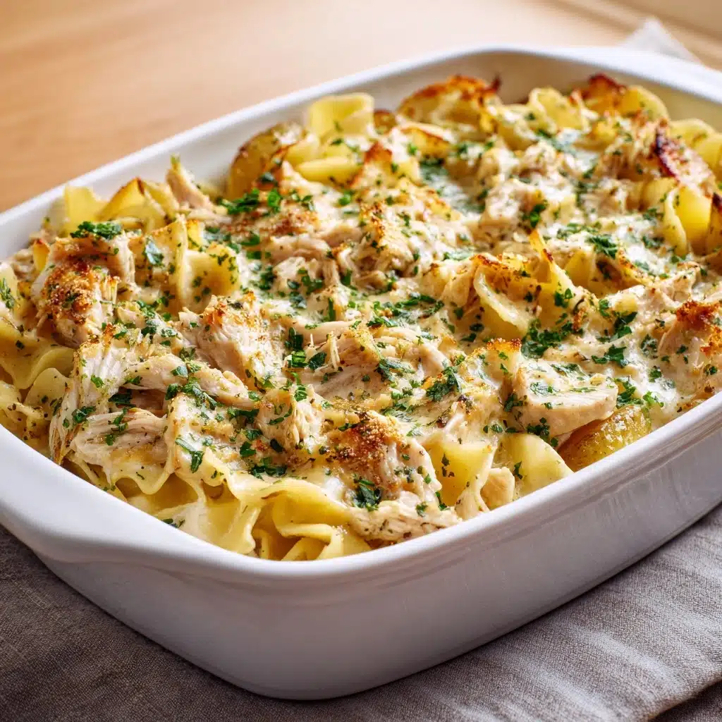 Comforting Chicken & Noodles Crock Pot Recipe - Recipe Image