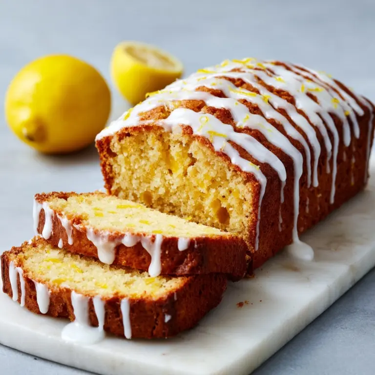 Keto Lemon Bread Recipe