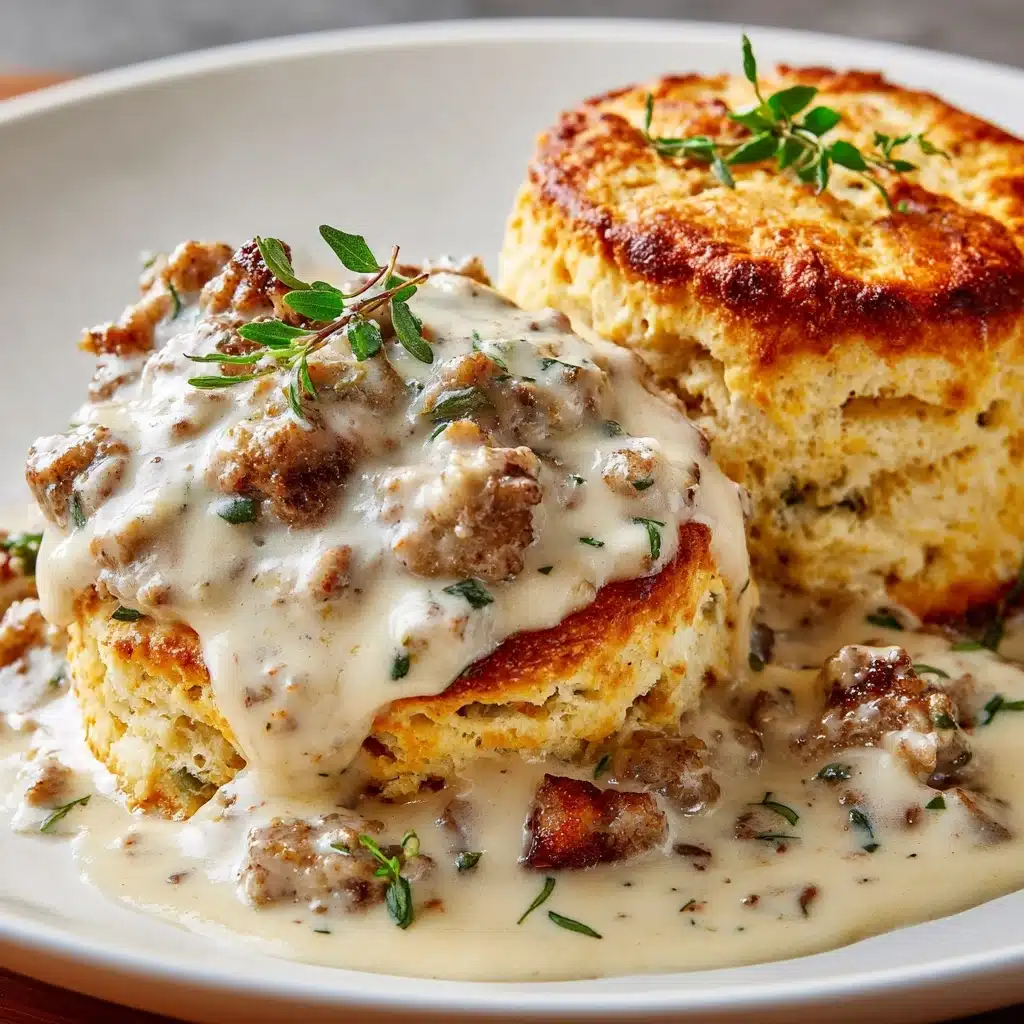 Biscuits and Gravy Recipe - Recipe Image