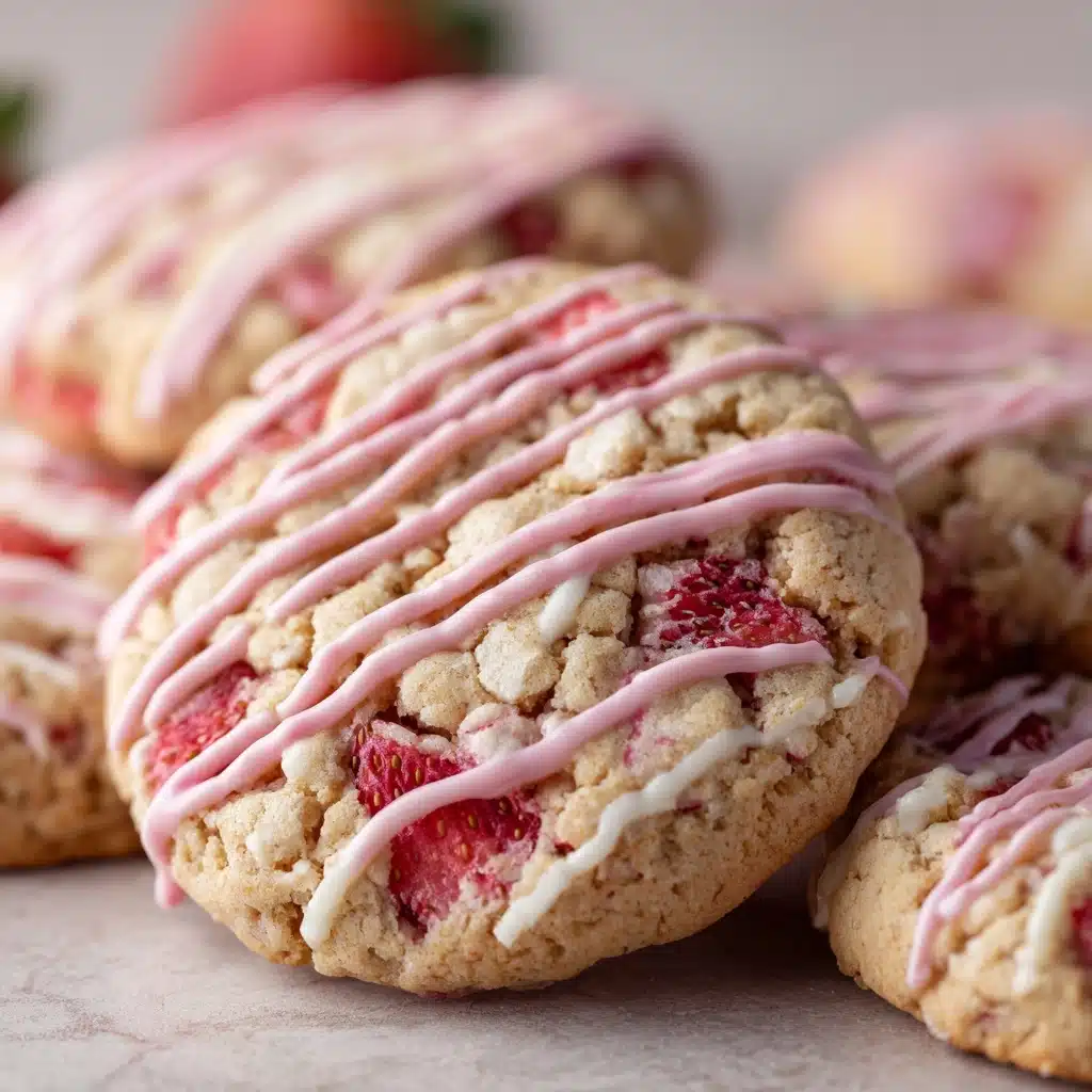 Strawberry Crunch Cookies Recipe - Recipe Image