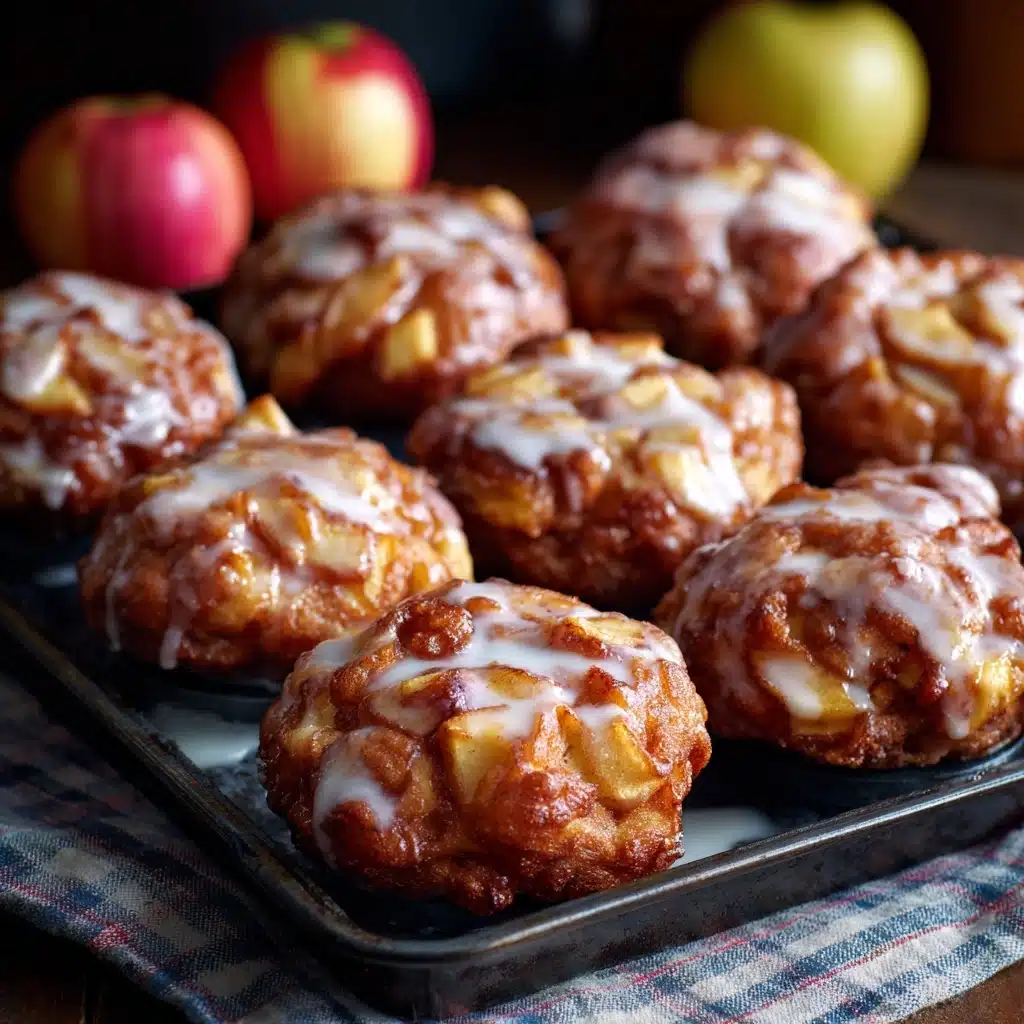 Warm Baked Apple Fritters Recipe - Recipe Image