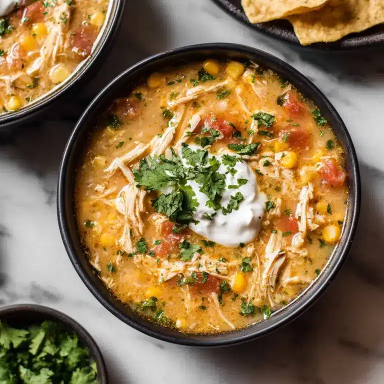 Slow Cooker Mexican Chicken Corn Chowder Recipe