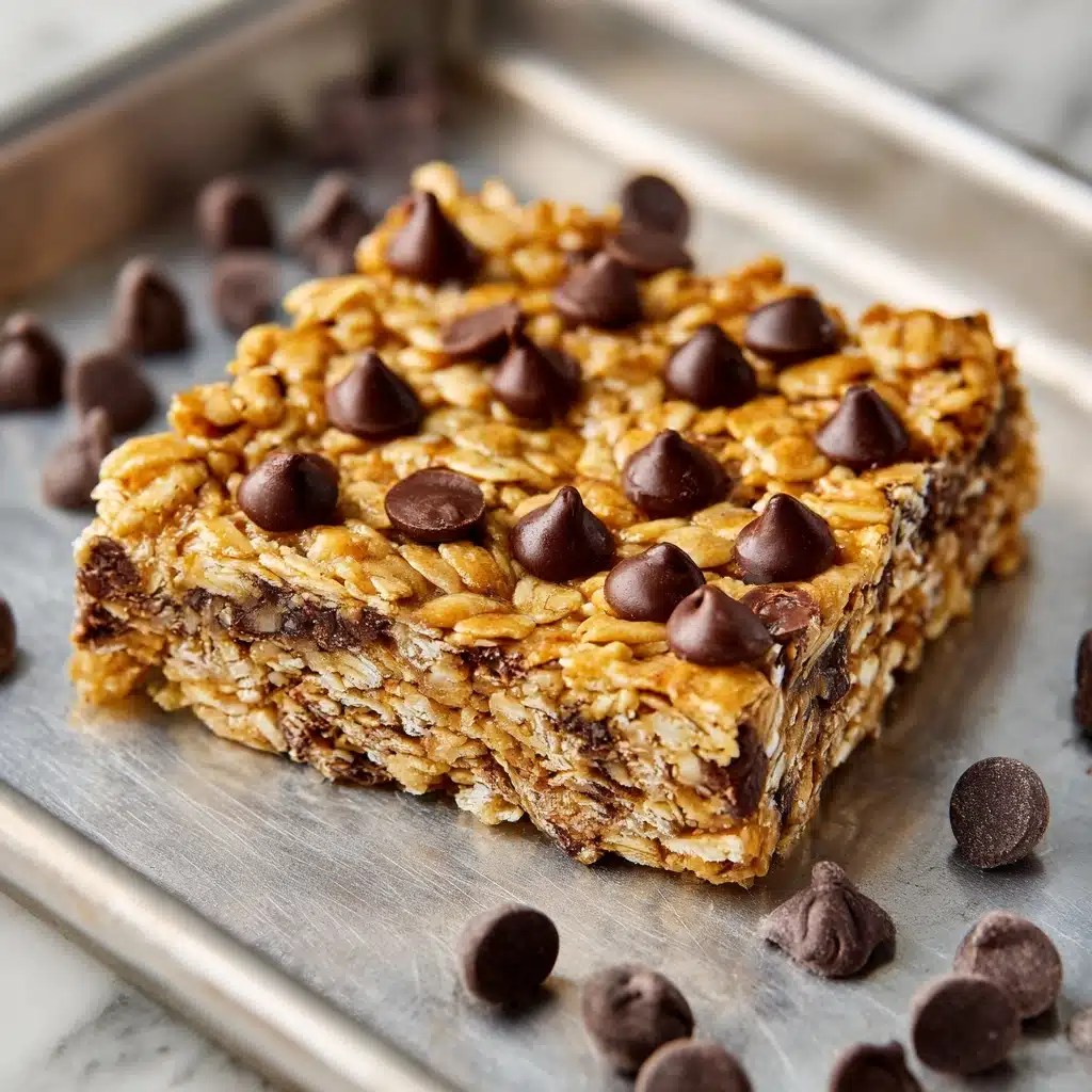 Oatmeal Chocolate Chip Bars Recipe - Recipe Image
