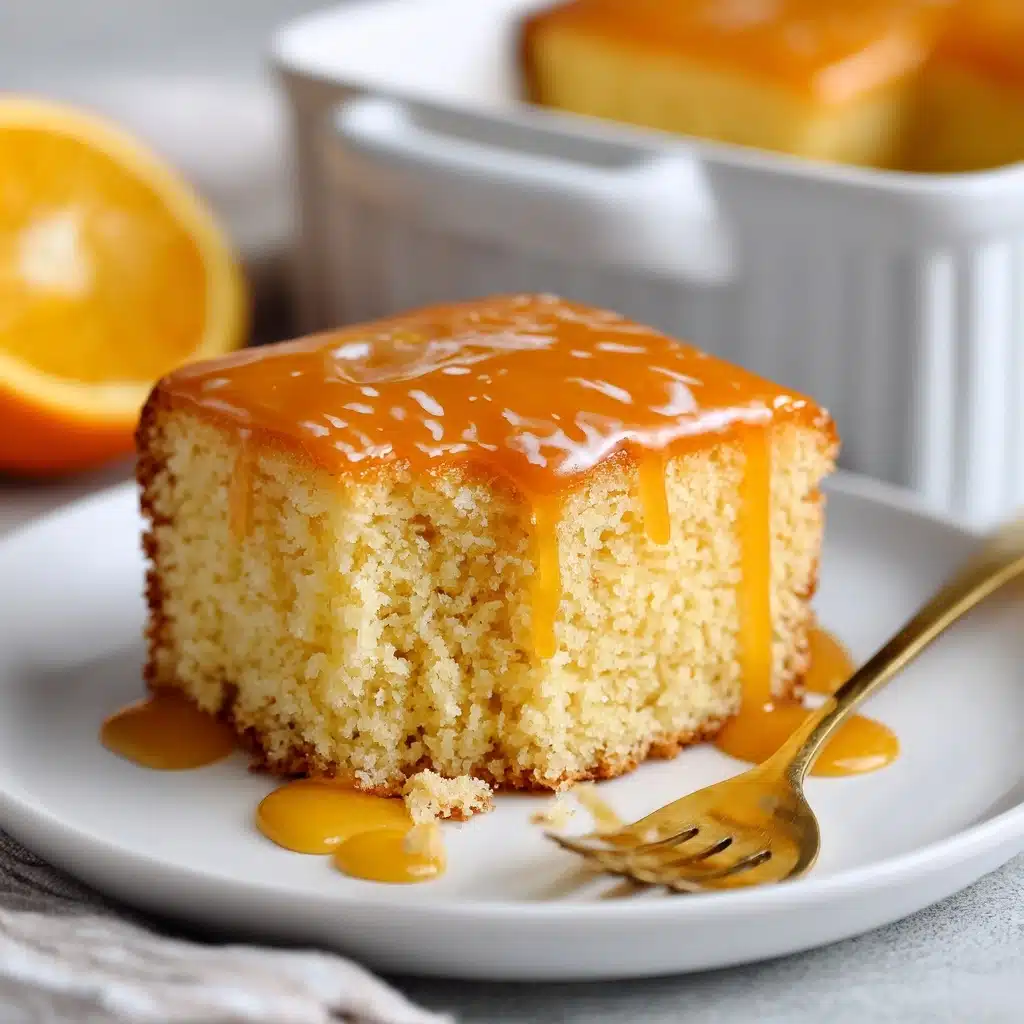 Orange Jello Cake Recipe