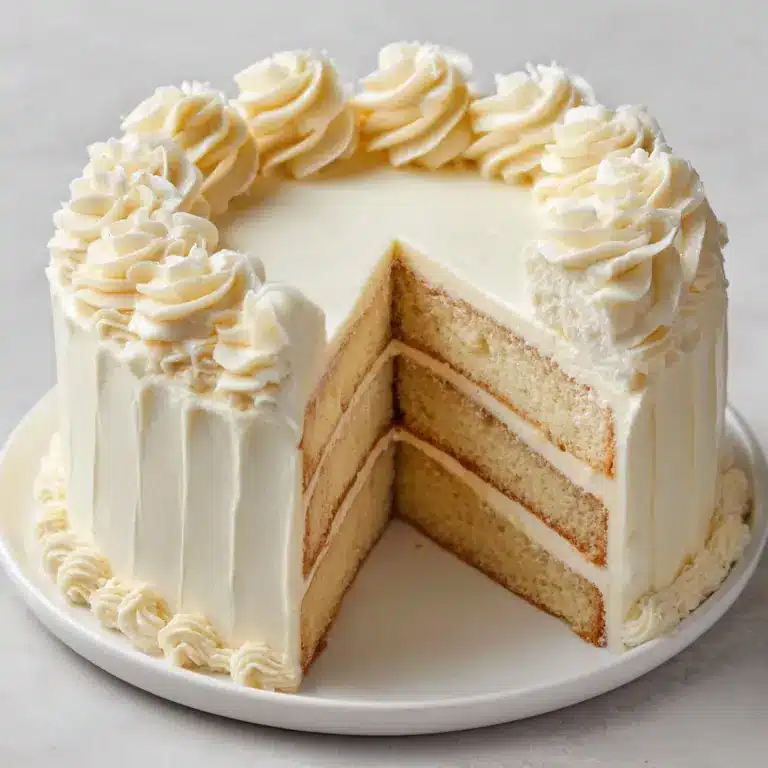 Moist White Velvet Cake Recipe