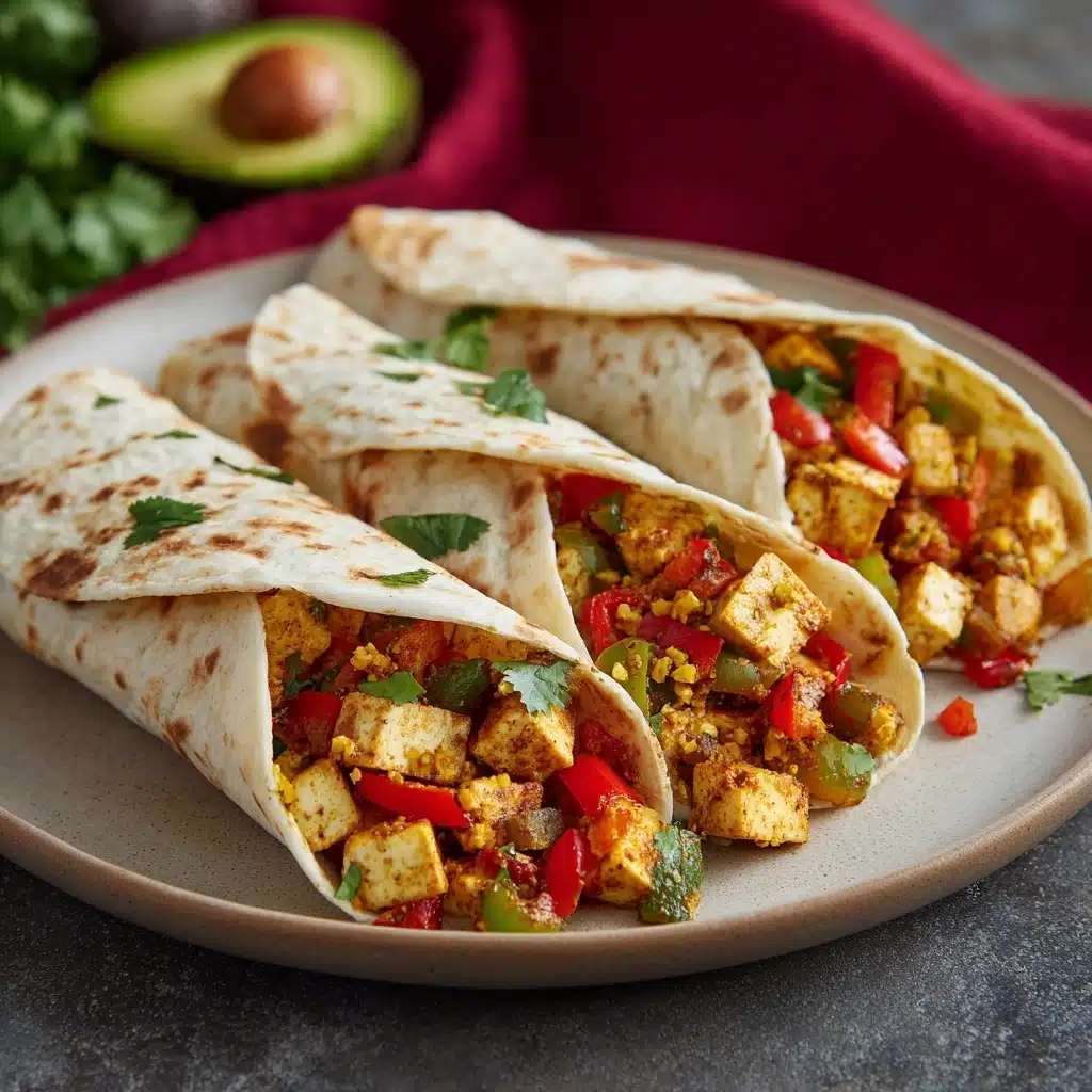 Vegan Breakfast Burritos Recipe - Recipe Image