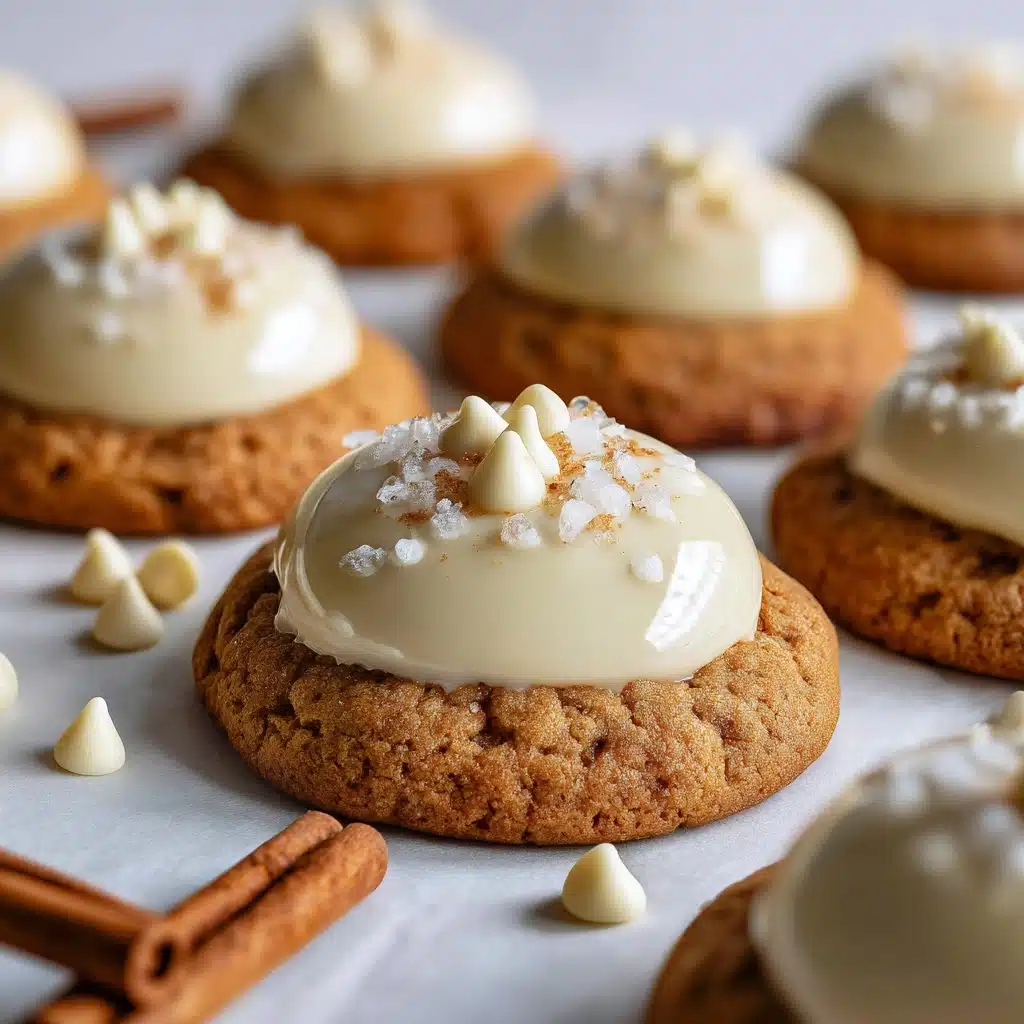 Chewy Maple Cinnamon Cookies with White Chocolate Recipe - Recipe Image
