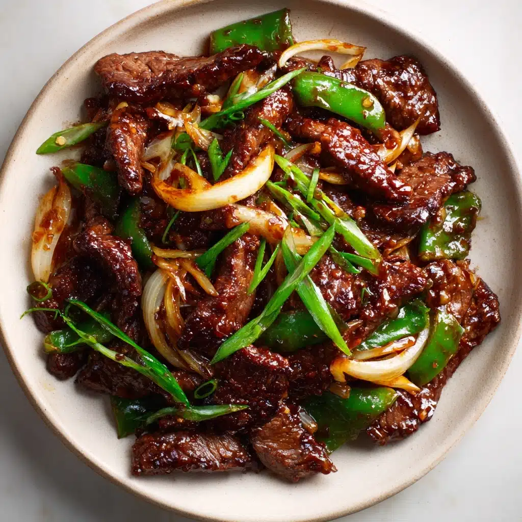Chinese Beef and Onion Stir Fry Recipe - Recipe Image