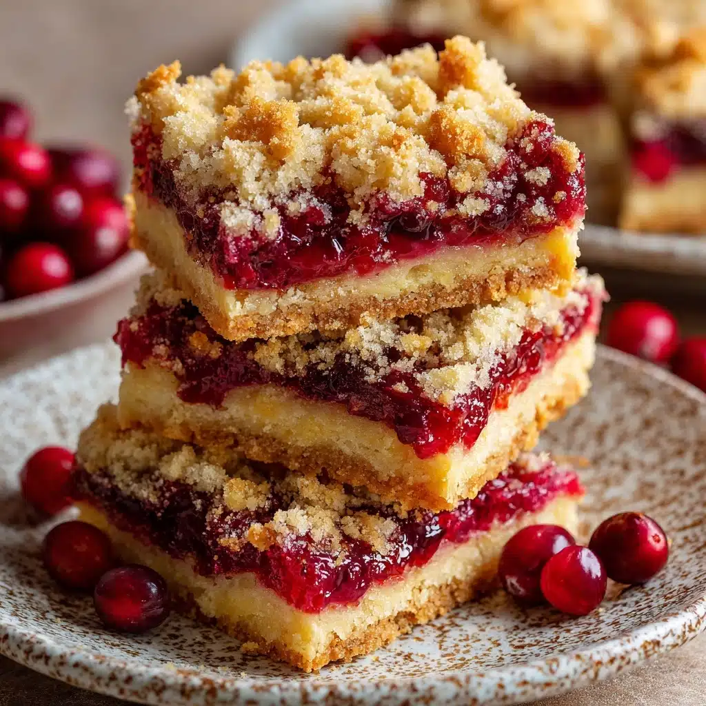 Cranberry Bars Recipe - Recipe Image