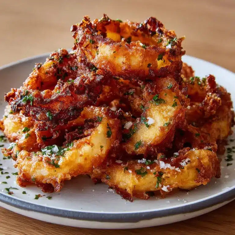 Crispy Amish Onion Fritters Recipe